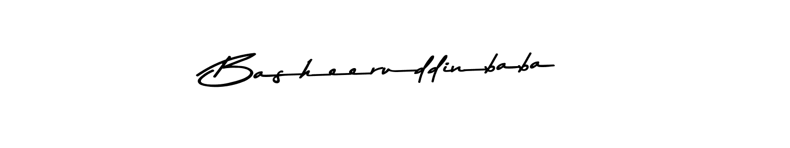Also we have Basheeruddinbaba name is the best signature style. Create professional handwritten signature collection using Asem Kandis PERSONAL USE autograph style. Basheeruddinbaba signature style 9 images and pictures png