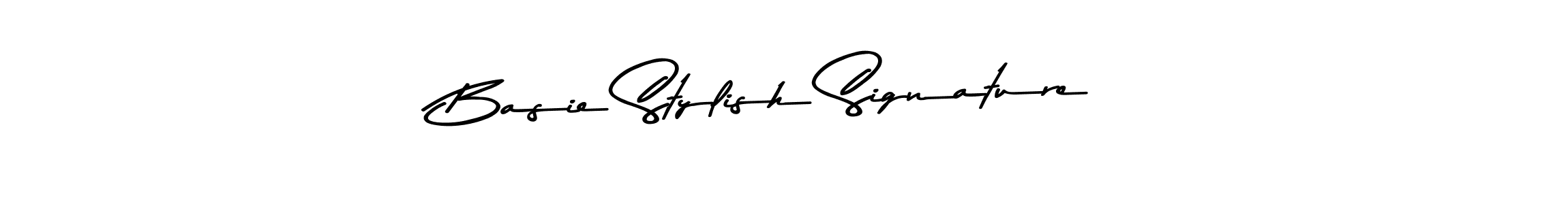 The best way (Asem Kandis PERSONAL USE) to make a short signature is to pick only two or three words in your name. The name Basie Stylish Signature include a total of six letters. For converting this name. Basie Stylish Signature signature style 9 images and pictures png