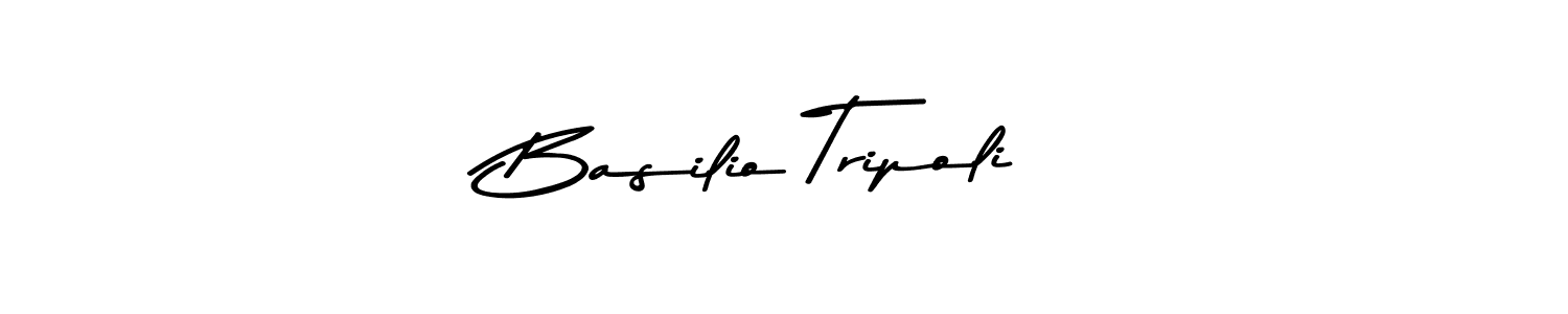 Make a beautiful signature design for name Basilio Tripoli. Use this online signature maker to create a handwritten signature for free. Basilio Tripoli signature style 9 images and pictures png