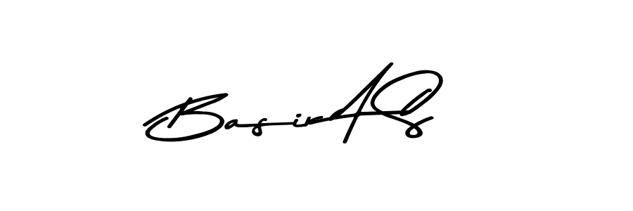 The best way (Asem Kandis PERSONAL USE) to make a short signature is to pick only two or three words in your name. The name Basir A S include a total of six letters. For converting this name. Basir A S signature style 9 images and pictures png