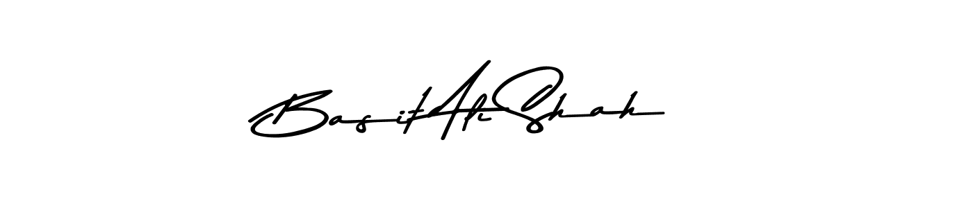 How to make Basit Ali Shah signature? Asem Kandis PERSONAL USE is a professional autograph style. Create handwritten signature for Basit Ali Shah name. Basit Ali Shah signature style 9 images and pictures png