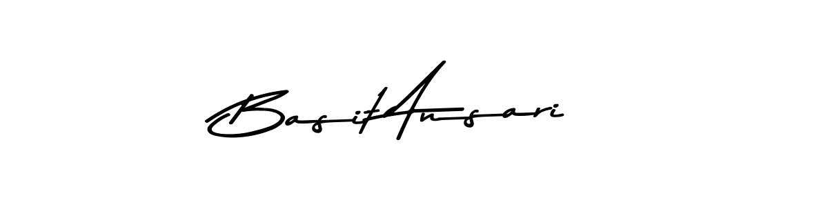 You can use this online signature creator to create a handwritten signature for the name Basit Ansari. This is the best online autograph maker. Basit Ansari signature style 9 images and pictures png