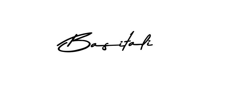 Use a signature maker to create a handwritten signature online. With this signature software, you can design (Asem Kandis PERSONAL USE) your own signature for name Basitali. Basitali signature style 9 images and pictures png