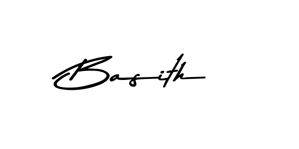 How to make Basith signature? Asem Kandis PERSONAL USE is a professional autograph style. Create handwritten signature for Basith name. Basith signature style 9 images and pictures png