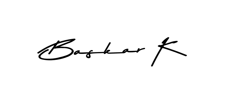 Make a short Baskar K signature style. Manage your documents anywhere anytime using Asem Kandis PERSONAL USE. Create and add eSignatures, submit forms, share and send files easily. Baskar K signature style 9 images and pictures png