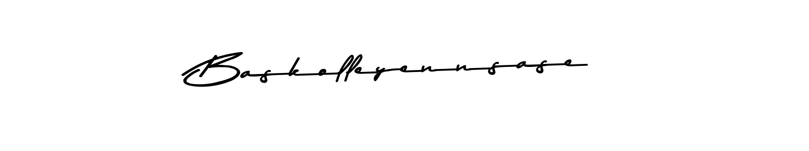 Asem Kandis PERSONAL USE is a professional signature style that is perfect for those who want to add a touch of class to their signature. It is also a great choice for those who want to make their signature more unique. Get Baskolleyennsase name to fancy signature for free. Baskolleyennsase signature style 9 images and pictures png