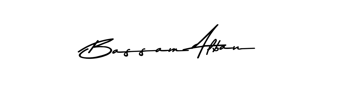 Asem Kandis PERSONAL USE is a professional signature style that is perfect for those who want to add a touch of class to their signature. It is also a great choice for those who want to make their signature more unique. Get Bassam Alban name to fancy signature for free. Bassam Alban signature style 9 images and pictures png