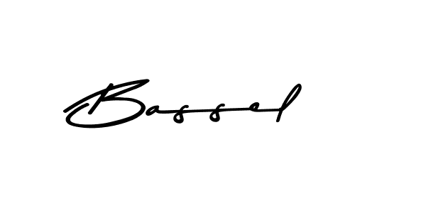 Design your own signature with our free online signature maker. With this signature software, you can create a handwritten (Asem Kandis PERSONAL USE) signature for name Bassel. Bassel signature style 9 images and pictures png