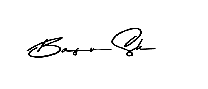 Basu Sk stylish signature style. Best Handwritten Sign (Asem Kandis PERSONAL USE) for my name. Handwritten Signature Collection Ideas for my name Basu Sk. Basu Sk signature style 9 images and pictures png