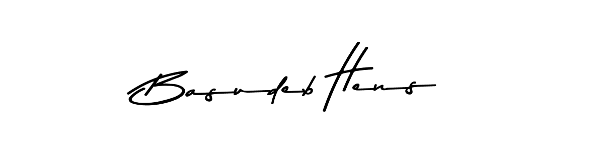 Use a signature maker to create a handwritten signature online. With this signature software, you can design (Asem Kandis PERSONAL USE) your own signature for name Basudeb Hens. Basudeb Hens signature style 9 images and pictures png