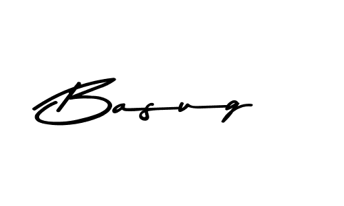 Basug stylish signature style. Best Handwritten Sign (Asem Kandis PERSONAL USE) for my name. Handwritten Signature Collection Ideas for my name Basug. Basug signature style 9 images and pictures png