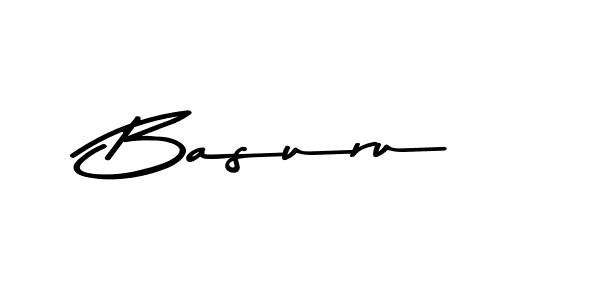 Make a beautiful signature design for name Basuru. With this signature (Asem Kandis PERSONAL USE) style, you can create a handwritten signature for free. Basuru signature style 9 images and pictures png