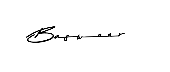 The best way (Asem Kandis PERSONAL USE) to make a short signature is to pick only two or three words in your name. The name Basweer include a total of six letters. For converting this name. Basweer signature style 9 images and pictures png