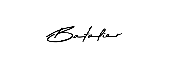 Create a beautiful signature design for name Batalier. With this signature (Asem Kandis PERSONAL USE) fonts, you can make a handwritten signature for free. Batalier signature style 9 images and pictures png