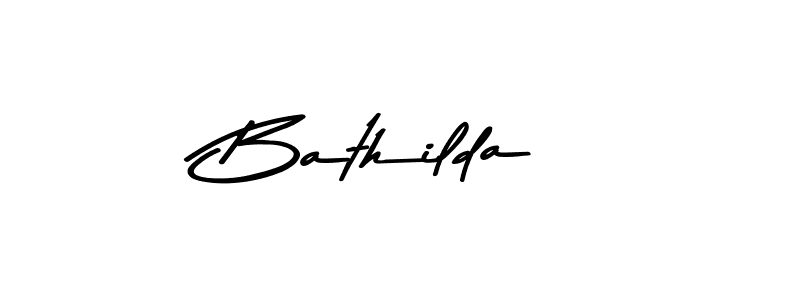 How to make Bathilda signature? Asem Kandis PERSONAL USE is a professional autograph style. Create handwritten signature for Bathilda name. Bathilda signature style 9 images and pictures png