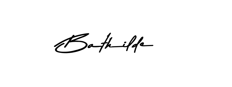 It looks lik you need a new signature style for name Bathilde. Design unique handwritten (Asem Kandis PERSONAL USE) signature with our free signature maker in just a few clicks. Bathilde signature style 9 images and pictures png