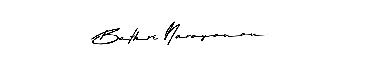 Also You can easily find your signature by using the search form. We will create Bathri Narayanan name handwritten signature images for you free of cost using Asem Kandis PERSONAL USE sign style. Bathri Narayanan signature style 9 images and pictures png