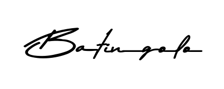 If you are searching for the best signature style for your name Batingolo, here we have designed multiple signature styles using Asem Kandis PERSONAL USE. Batingolo signature style 9 images and pictures png