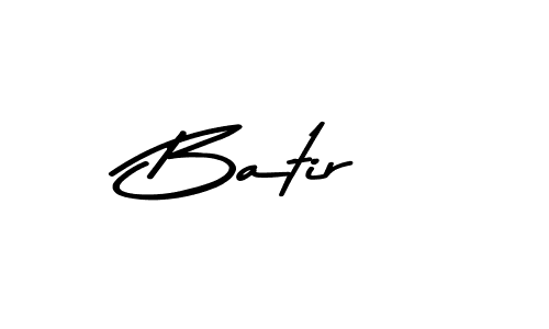 Make a beautiful signature design for name Batir. With this signature (Asem Kandis PERSONAL USE) style, you can create a handwritten signature for free. Batir signature style 9 images and pictures png