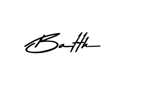 How to make Batth name signature. Use Asem Kandis PERSONAL USE style for creating short signs online. This is the latest handwritten sign. Batth signature style 9 images and pictures png