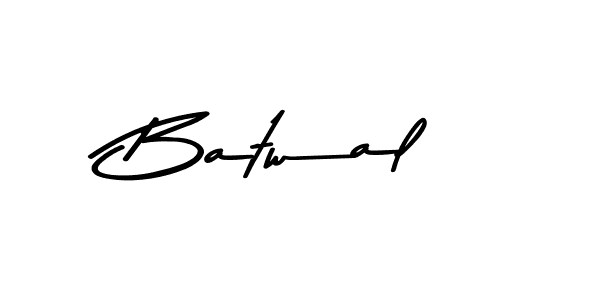 Also You can easily find your signature by using the search form. We will create Batwal name handwritten signature images for you free of cost using Asem Kandis PERSONAL USE sign style. Batwal signature style 9 images and pictures png