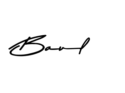 Create a beautiful signature design for name Baul. With this signature (Asem Kandis PERSONAL USE) fonts, you can make a handwritten signature for free. Baul signature style 9 images and pictures png