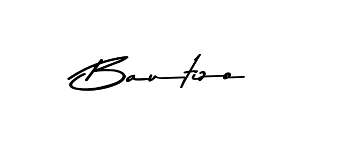 Design your own signature with our free online signature maker. With this signature software, you can create a handwritten (Asem Kandis PERSONAL USE) signature for name Bautizo. Bautizo signature style 9 images and pictures png