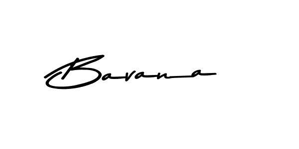 Design your own signature with our free online signature maker. With this signature software, you can create a handwritten (Asem Kandis PERSONAL USE) signature for name Bavana. Bavana signature style 9 images and pictures png