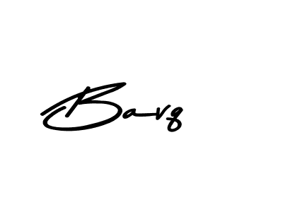 Design your own signature with our free online signature maker. With this signature software, you can create a handwritten (Asem Kandis PERSONAL USE) signature for name Bavq. Bavq signature style 9 images and pictures png