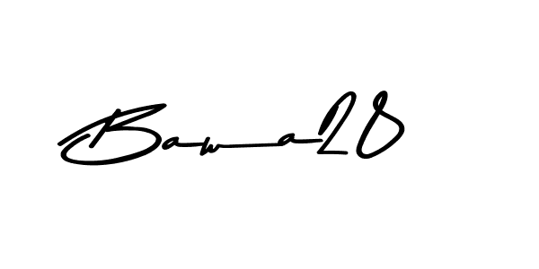 Bawa28 stylish signature style. Best Handwritten Sign (Asem Kandis PERSONAL USE) for my name. Handwritten Signature Collection Ideas for my name Bawa28. Bawa28 signature style 9 images and pictures png