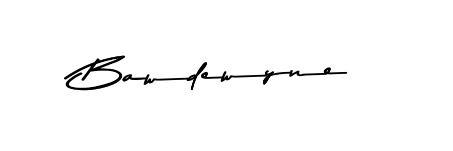 Use a signature maker to create a handwritten signature online. With this signature software, you can design (Asem Kandis PERSONAL USE) your own signature for name Bawdewyne. Bawdewyne signature style 9 images and pictures png