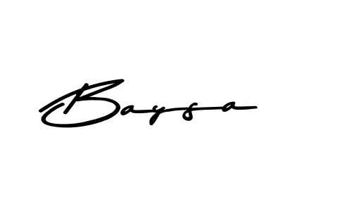 Baysa stylish signature style. Best Handwritten Sign (Asem Kandis PERSONAL USE) for my name. Handwritten Signature Collection Ideas for my name Baysa. Baysa signature style 9 images and pictures png