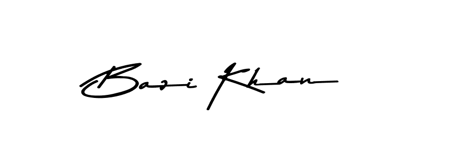 How to make Bazi Khan name signature. Use Asem Kandis PERSONAL USE style for creating short signs online. This is the latest handwritten sign. Bazi Khan signature style 9 images and pictures png