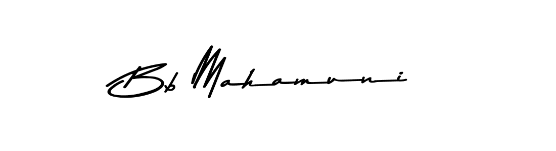 Use a signature maker to create a handwritten signature online. With this signature software, you can design (Asem Kandis PERSONAL USE) your own signature for name Bb Mahamuni. Bb Mahamuni signature style 9 images and pictures png