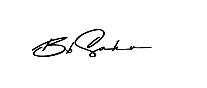 How to make Bb Sahu name signature. Use Asem Kandis PERSONAL USE style for creating short signs online. This is the latest handwritten sign. Bb Sahu signature style 9 images and pictures png