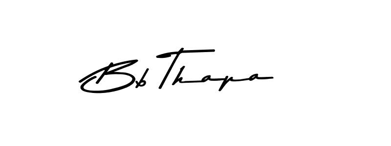 Bb Thapa stylish signature style. Best Handwritten Sign (Asem Kandis PERSONAL USE) for my name. Handwritten Signature Collection Ideas for my name Bb Thapa. Bb Thapa signature style 9 images and pictures png
