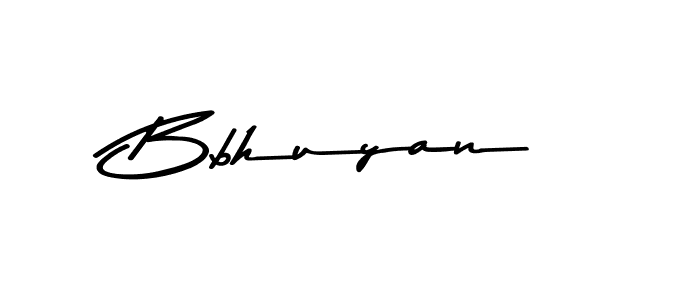 How to make Bbhuyan name signature. Use Asem Kandis PERSONAL USE style for creating short signs online. This is the latest handwritten sign. Bbhuyan signature style 9 images and pictures png