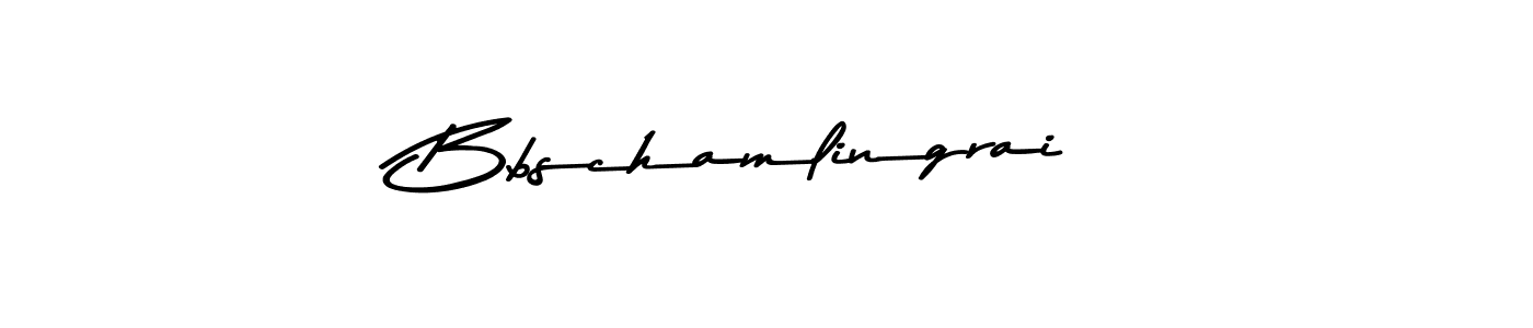 Bbschamlingrai stylish signature style. Best Handwritten Sign (Asem Kandis PERSONAL USE) for my name. Handwritten Signature Collection Ideas for my name Bbschamlingrai. Bbschamlingrai signature style 9 images and pictures png