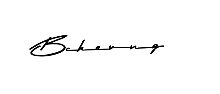 Design your own signature with our free online signature maker. With this signature software, you can create a handwritten (Asem Kandis PERSONAL USE) signature for name Bcheung. Bcheung signature style 9 images and pictures png