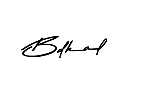 The best way (Asem Kandis PERSONAL USE) to make a short signature is to pick only two or three words in your name. The name Bdhal include a total of six letters. For converting this name. Bdhal signature style 9 images and pictures png