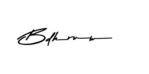How to Draw Bdhruw signature style? Asem Kandis PERSONAL USE is a latest design signature styles for name Bdhruw. Bdhruw signature style 9 images and pictures png