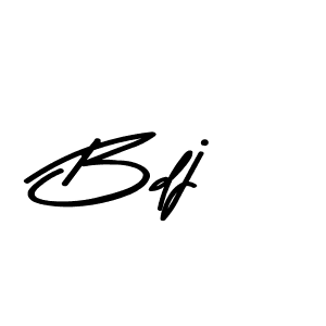 Design your own signature with our free online signature maker. With this signature software, you can create a handwritten (Asem Kandis PERSONAL USE) signature for name Bdj. Bdj signature style 9 images and pictures png