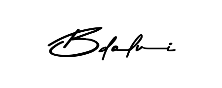 Elevate your brand with a stunning Bdolui eSignature. The Asem Kandis PERSONAL USE style provides a balanced, flowing aesthetic for everyday signing. Bdolui signature style 9 images and pictures png
