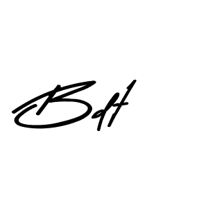 This is the best signature style for the Bdt name. Also you like these signature font (Asem Kandis PERSONAL USE). Mix name signature. Bdt signature style 9 images and pictures png