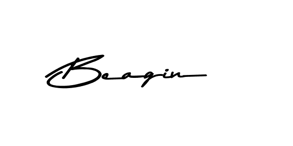 Beagin stylish signature style. Best Handwritten Sign (Asem Kandis PERSONAL USE) for my name. Handwritten Signature Collection Ideas for my name Beagin. Beagin signature style 9 images and pictures png