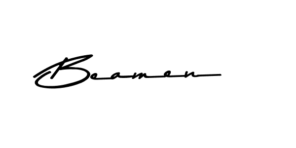 if you are searching for the best signature style for your name Beamen. so please give up your signature search. here we have designed multiple signature styles  using Asem Kandis PERSONAL USE. Beamen signature style 9 images and pictures png