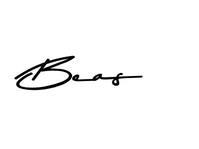 Design your own signature with our free online signature maker. With this signature software, you can create a handwritten (Asem Kandis PERSONAL USE) signature for name Beas. Beas signature style 9 images and pictures png