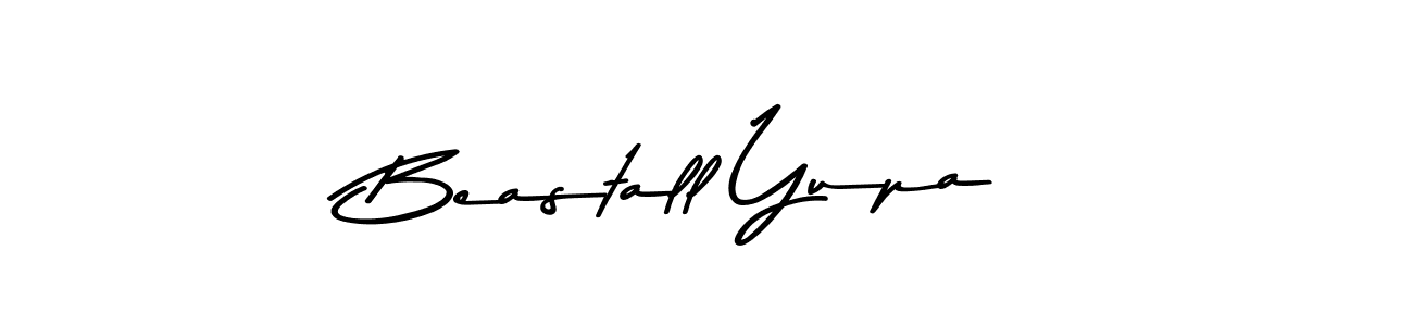 The best way (Asem Kandis PERSONAL USE) to make a short signature is to pick only two or three words in your name. The name Beastall Yupa include a total of six letters. For converting this name. Beastall Yupa signature style 9 images and pictures png