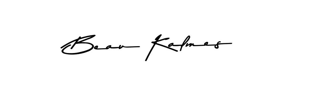 Beau Kalmes stylish signature style. Best Handwritten Sign (Asem Kandis PERSONAL USE) for my name. Handwritten Signature Collection Ideas for my name Beau Kalmes. Beau Kalmes signature style 9 images and pictures png