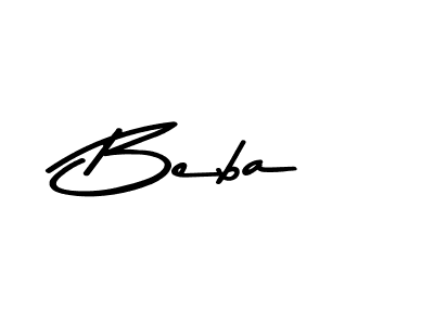 Also we have Beba name is the best signature style. Create professional handwritten signature collection using Asem Kandis PERSONAL USE autograph style. Beba signature style 9 images and pictures png